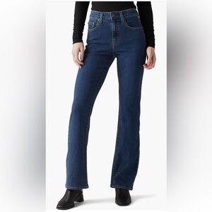 NWT Levi's 725 Heritage High Waist Bootcut Dark Wash Jeans size 24